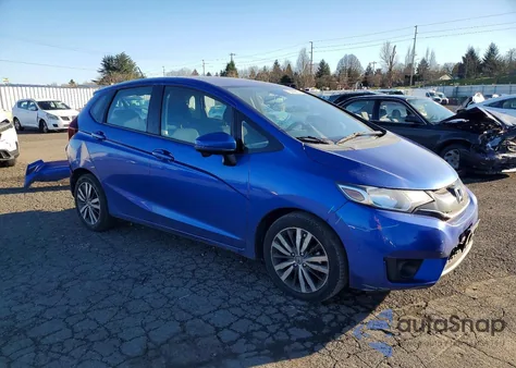 2015 Honda Fit Ex z USA, uszkodzony, nr VIN 3HGGK5H8XFM738251